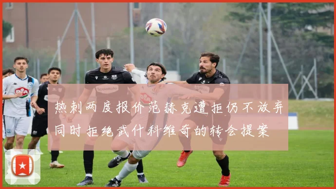热刺两度报价范赫克遭拒仍不放弃同时拒绝武什科维奇的转会提案